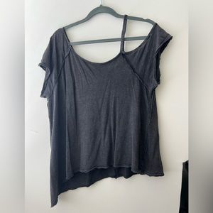 Free people asymmetrical tee